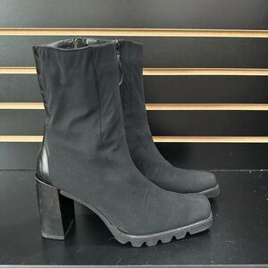 Donald J. Pliner Black Heeled Boots